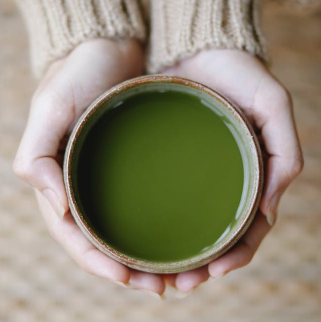 matcha zelený čaj